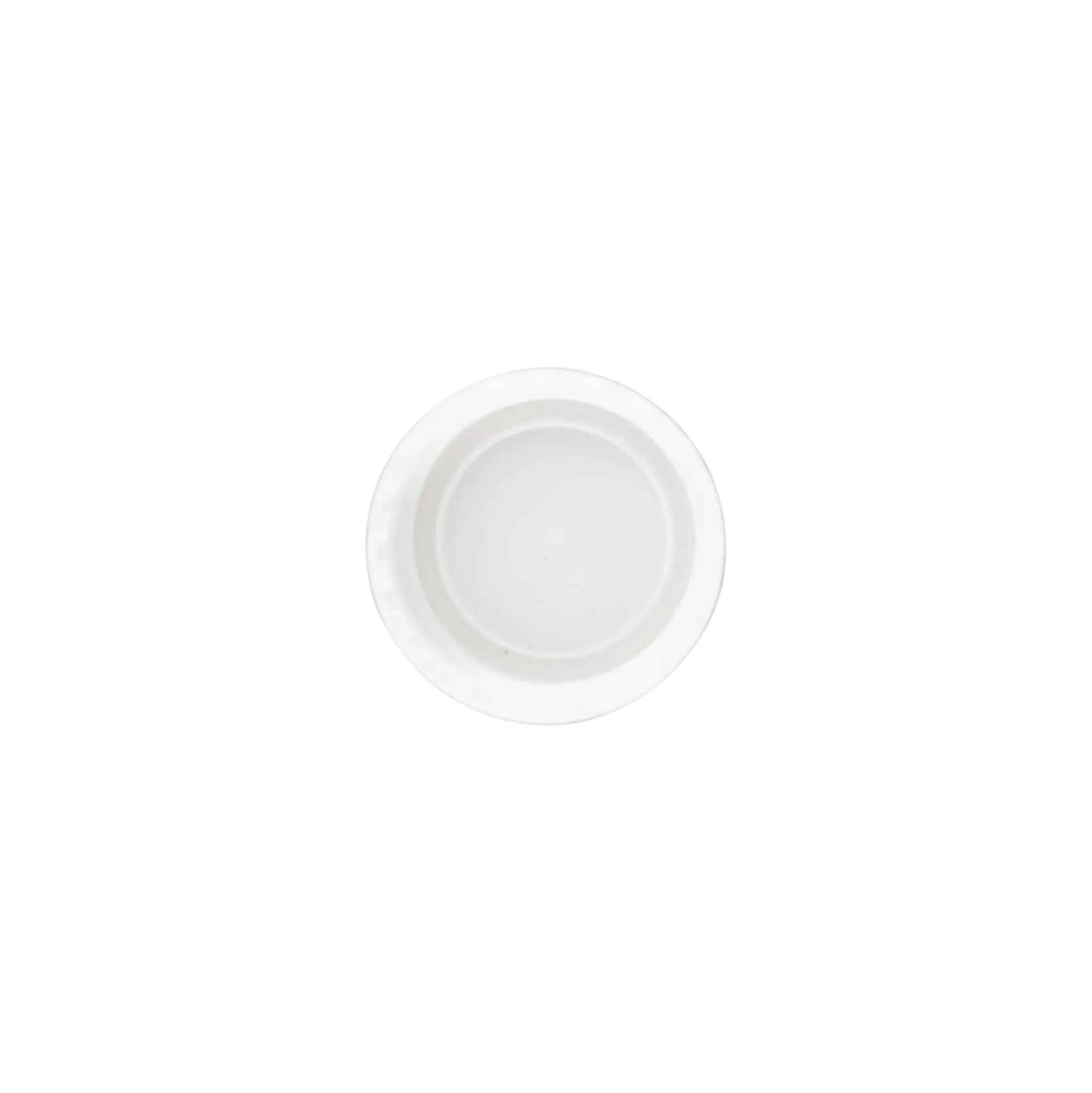 Tappo a vite, plastica PP, bianco, per bocca: 24/410