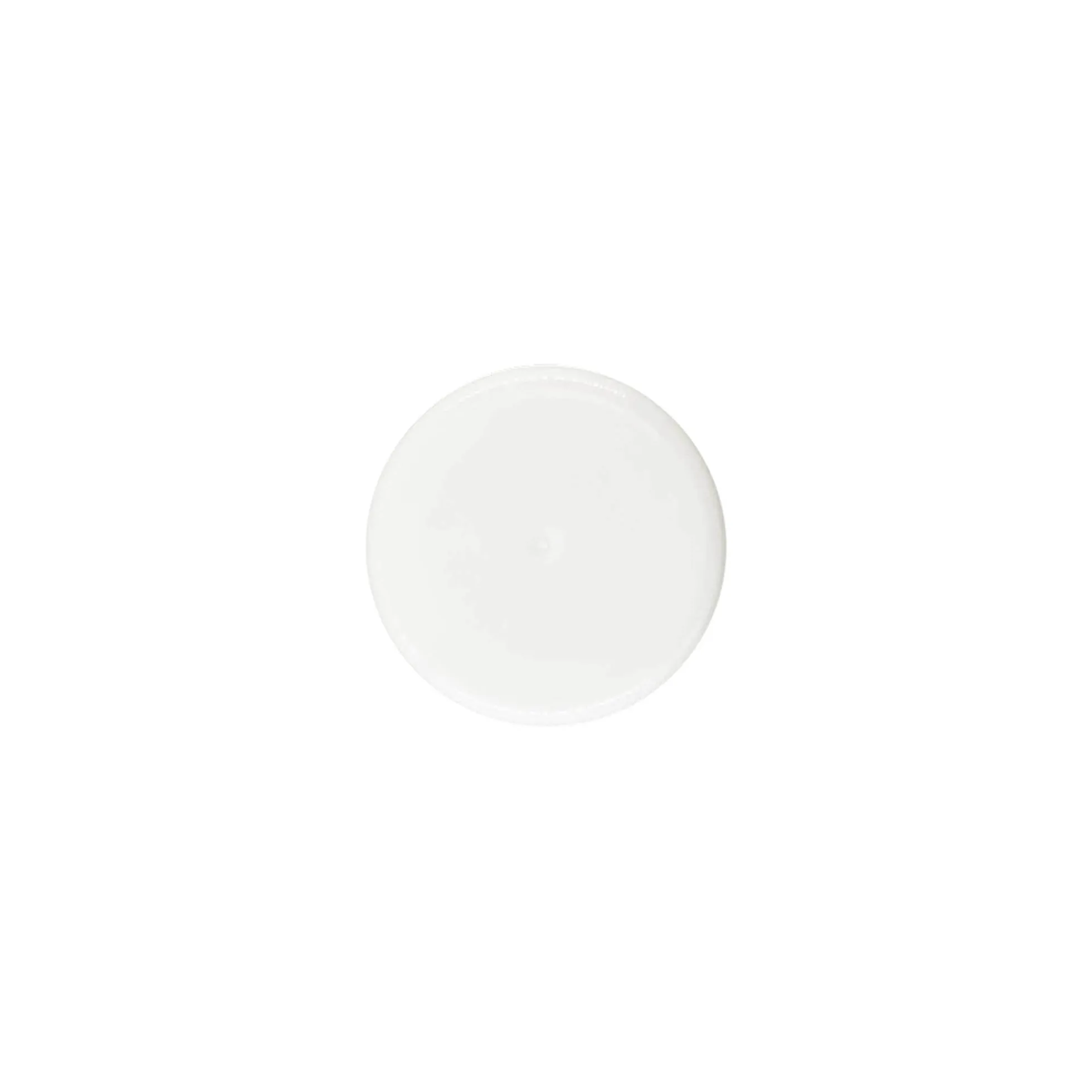 Tappo a vite, plastica PP, bianco, per bocca: 24/410