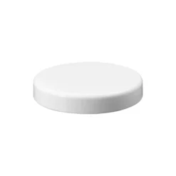 Tappo a vite, plastica PP, bianco, per bocca: 100/400