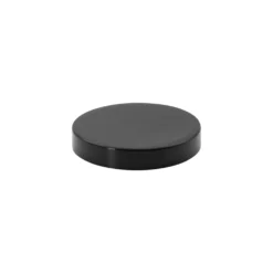 Tappo a vite, plastica PP, nero, per bocca: 70/400