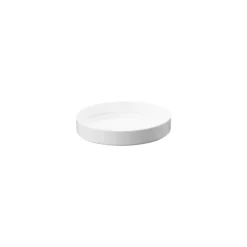 Tappo a vite 'White Line' 60ml, plastica PP, bianco