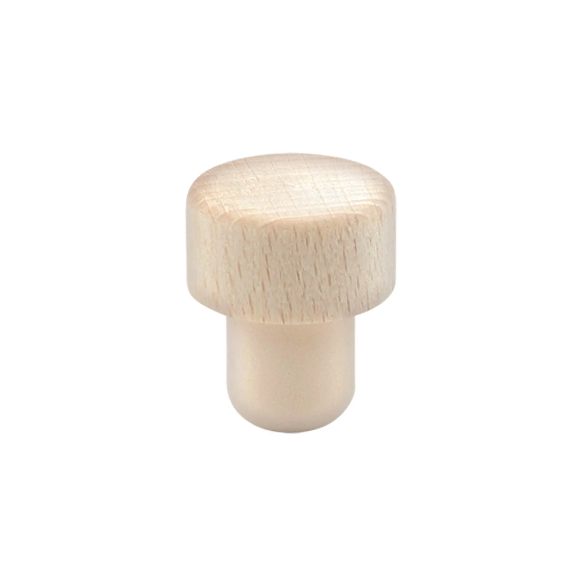 Tappo con impugnatura in sughero 18 mm, legno/plastica, per bocca: sughero