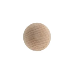 Tappo con impugnatura 19 mm 'Sfera', legno/plastica, per bocca: sughero