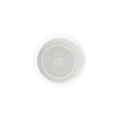 Tappo per flacone roll-on da 50 ml, plastica PP, bianco, per bocca: chiusura a vite