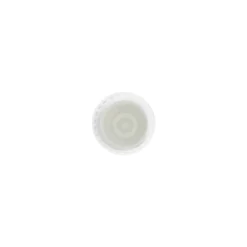 Tappo per flacone roll-on da 10 ml, plastica PP, bianco, per bocca: chiusura a vite