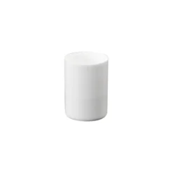 Tappo per flacone roll-on da 10 ml, plastica PP, bianco, per bocca: chiusura a vite