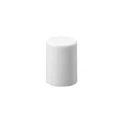 Tappo per flacone roll-on da 10 ml, plastica PP, bianco, per bocca: chiusura a vite