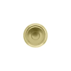 Tappo Twist-Off, lamiera bianca, oro, per bocca: TO 48