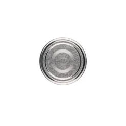 Tappo Twist-Off, lamiera bianca, argento, per bocca: TO 53