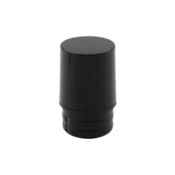 Testa pompa dispenser airless 'Nano', plastica PP, nera