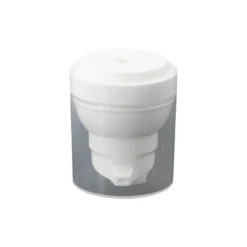 Testa pompa dosatrice airless 'Mezzo', plastica PP, bianca