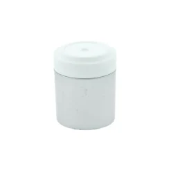 Testa pompa dosatrice airless 'Micro', plastica PP, argento