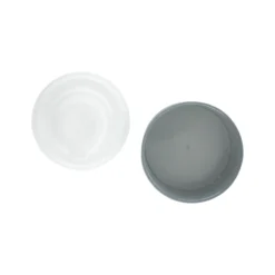 Testa pompa dosatrice airless 'Micro', plastica PP, argento