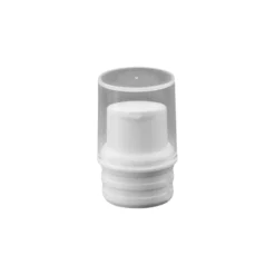 Testa pompa erogatrice airless 'Nano', plastica PP, bianca
