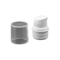 Testa pompa erogatrice airless 'Nano', plastica PP, bianca