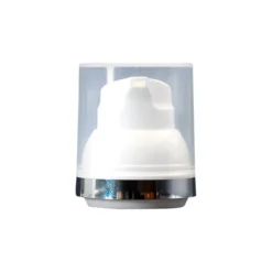 Testa pompa erogatrice airless 'Mezzo', plastica PP, bianca