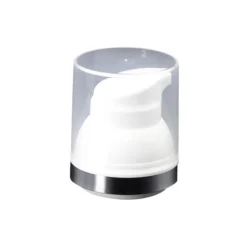 Testa pompa erogatrice airless 'Mezzo', plastica PP, bianca