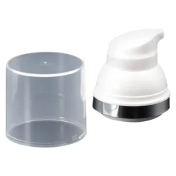 Testa pompa erogatrice airless 'Mezzo', plastica PP, bianca