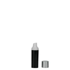 Testina pompa dosatrice airless 'Micro', plastica PP, nera