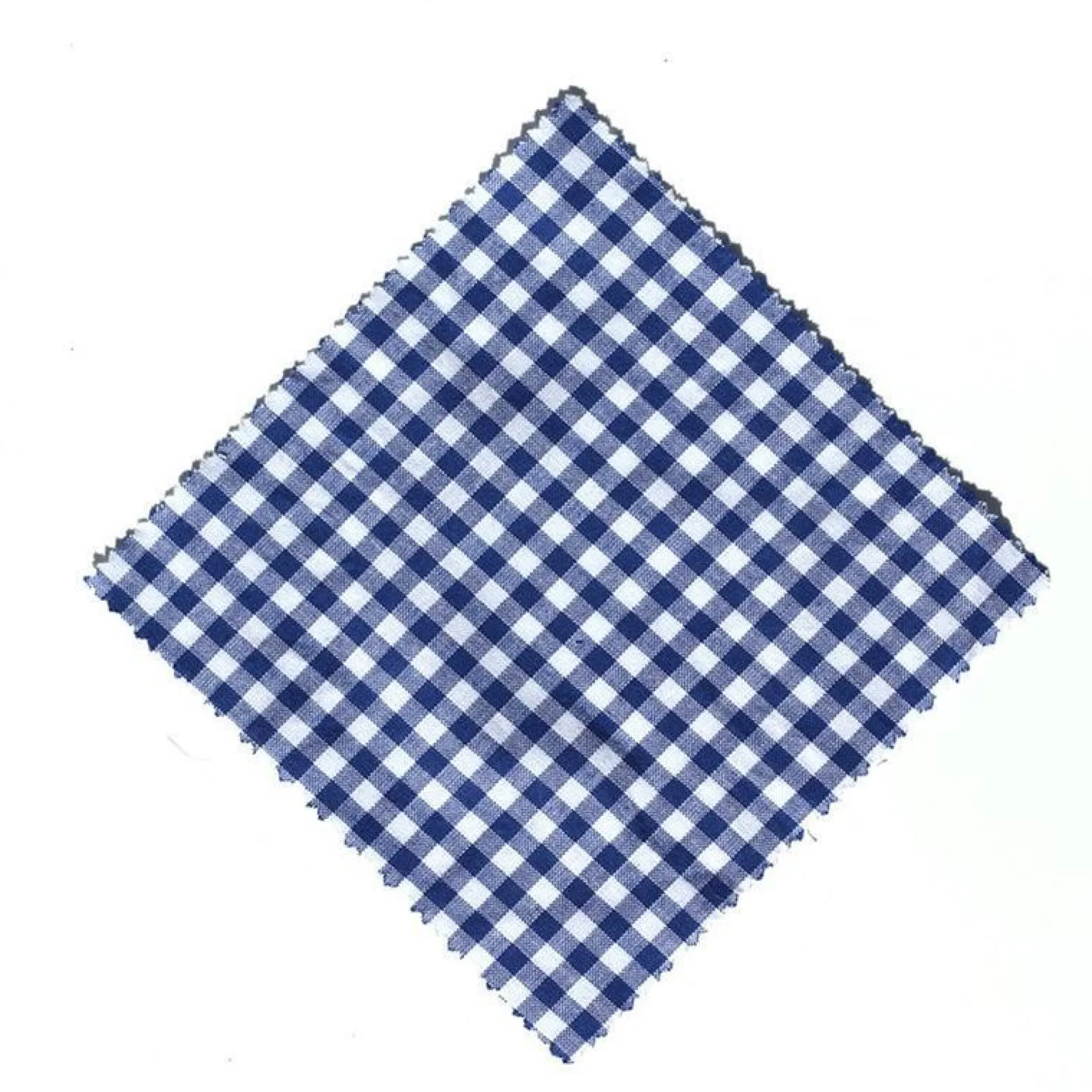 Tovaglietta in tessuto a quadretti 15x15, quadrata, tessile, blu scuro, bocca: TO58-TO82
