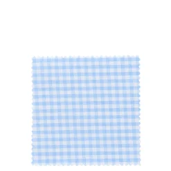 Tovaglietta in tessuto a quadretti 12x12, quadrata, tessile, azzurro chiaro, bocca: TO38-TO53