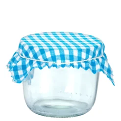 Tovaglietta in tessuto a quadretti 12x12, quadrata, tessile, blu, bocca: TO38-TO53