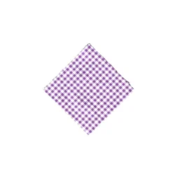 Tovaglietta quadrata a quadretti 15x15, tessuto, lilla, bocca: TO58-TO82