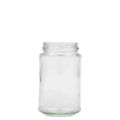 Vaso rotondo alto da 250 ml, apertura: Twist-Off (TO 58)