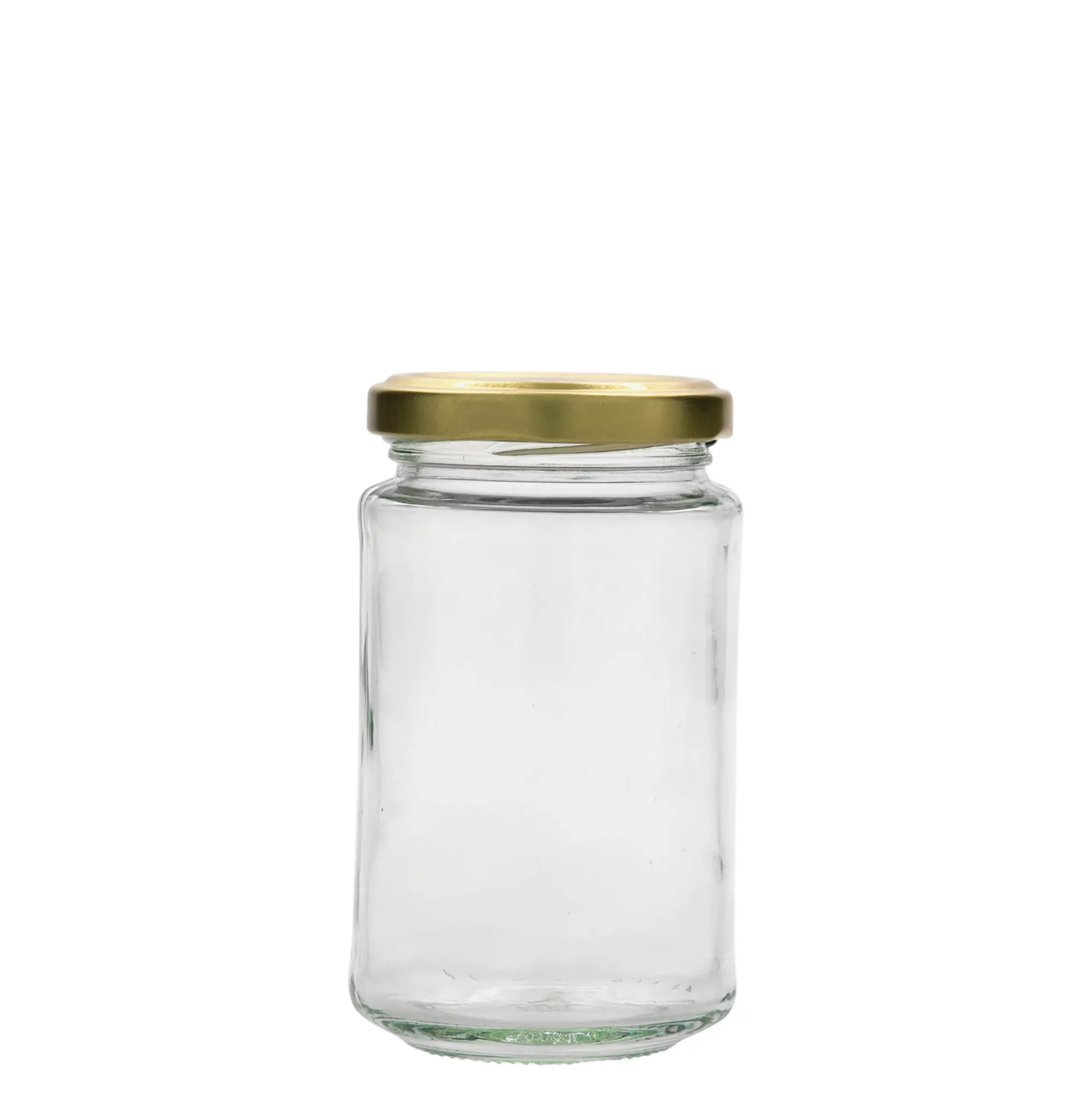 Vaso rotondo alto da 250 ml, apertura: Twist-Off (TO 58)