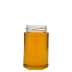 Vaso rotondo alto da 250 ml, apertura: Twist-Off (TO 58)