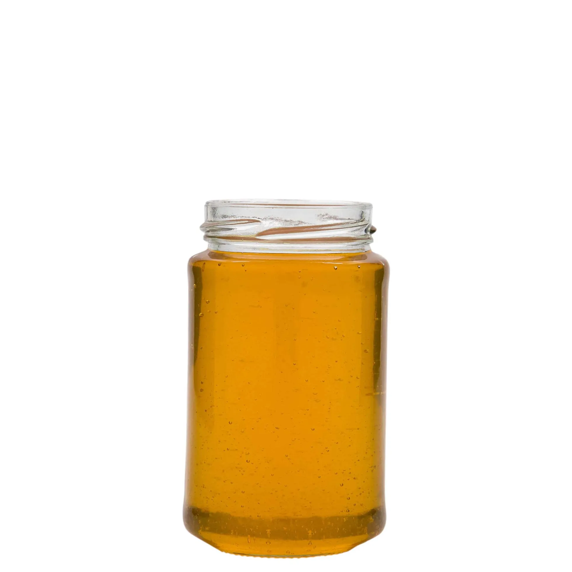 Vaso rotondo alto da 250 ml, apertura: Twist-Off (TO 58)
