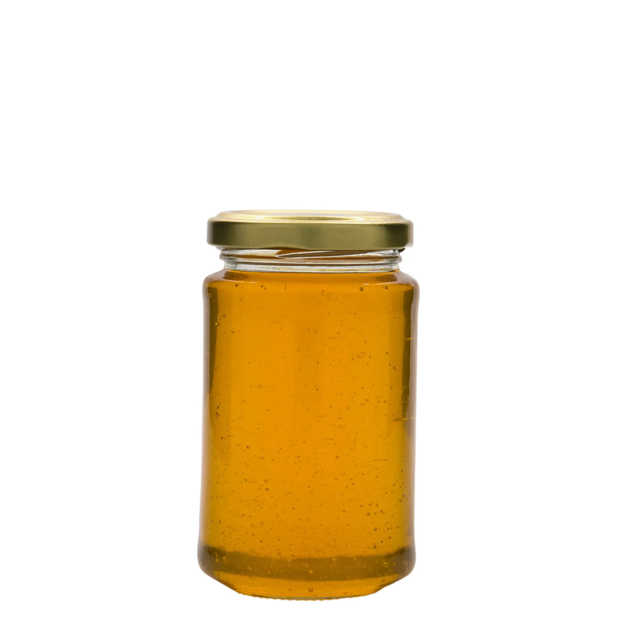 Vaso rotondo alto da 250 ml, apertura: Twist-Off (TO 58)