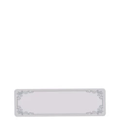 Zweckform Etichette 'Cornice Blu', rettangolari, carta, bianco-blu