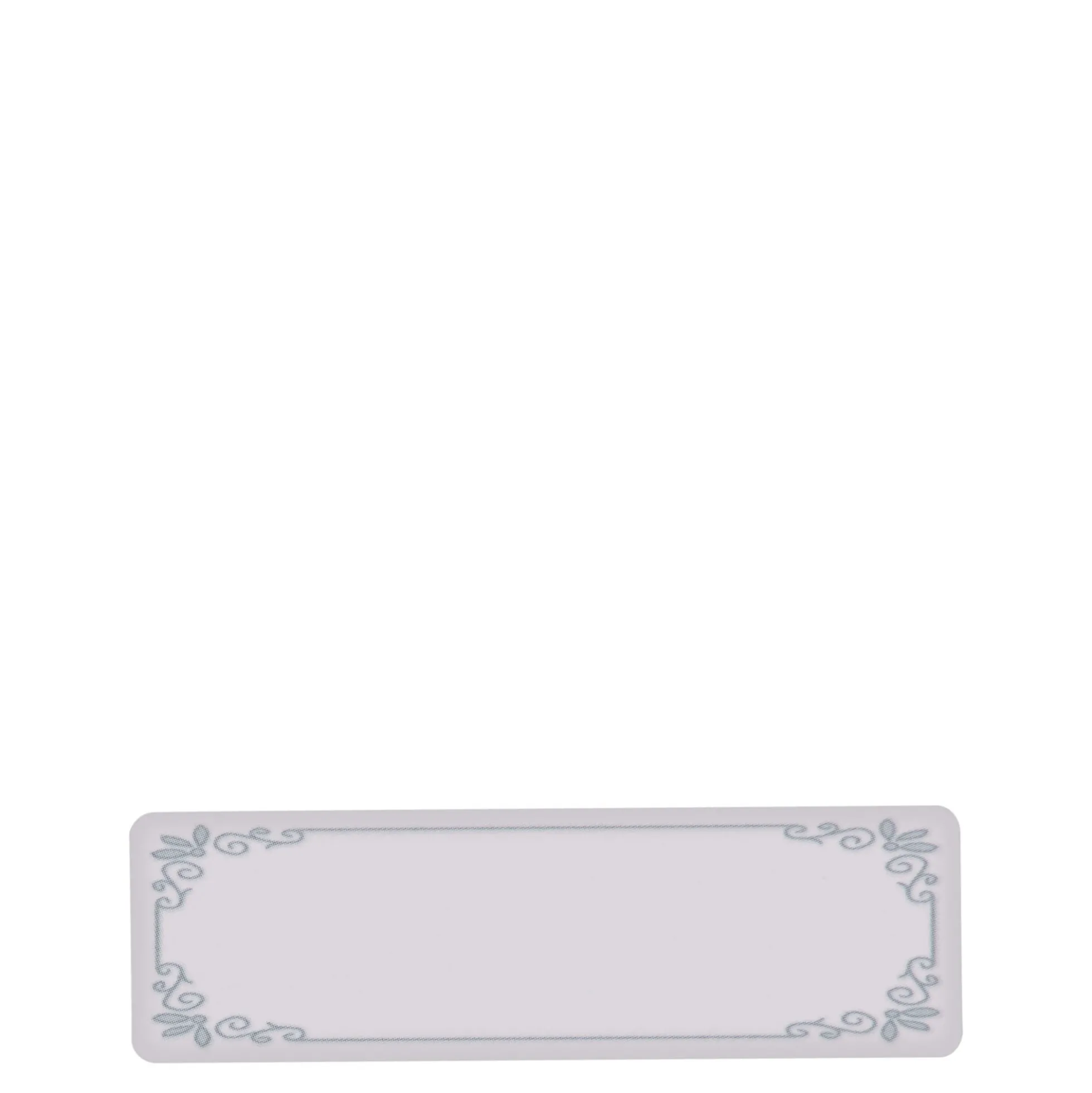 Zweckform Etichette 'Cornice Blu', rettangolari, carta, bianco-blu