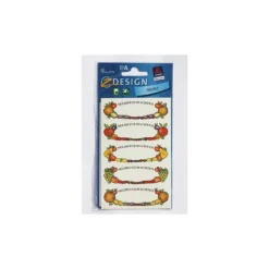 Zweckform Etichette 'Cornice per frutta', ovale, carta, multicolore