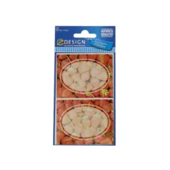 Zweckform Etichette 'Fragole', ovali, carta, multicolore